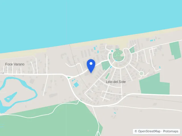 Mappa di Rodi Garganico, Foggia