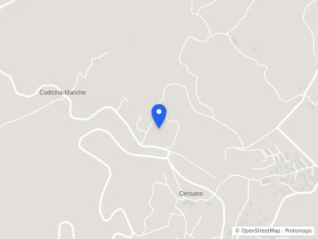 Mappa di Cerisano, Cosenza