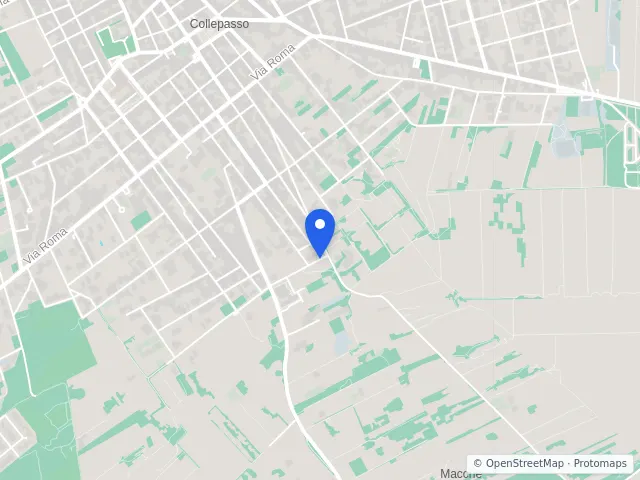 Mappa di Collepasso, Lecce