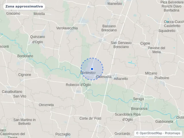 Mappa di Pontevico, Brescia