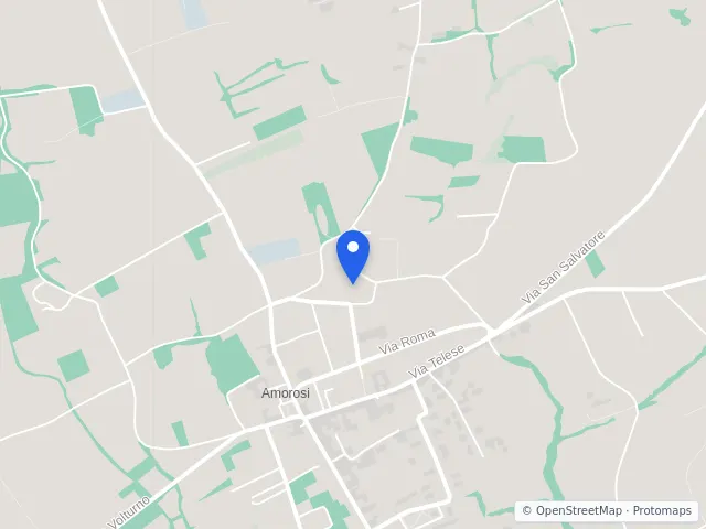 Mappa di Amorosi, Benevento