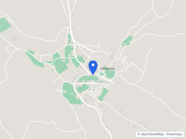 Mappa di Albanella, Salerno