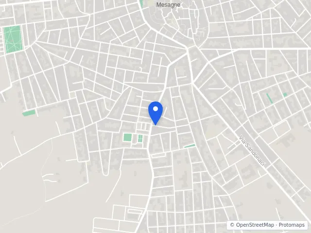 Mappa di Mesagne, Brindisi