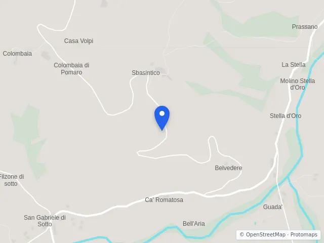 Mappa di Piozzano, Piacenza
