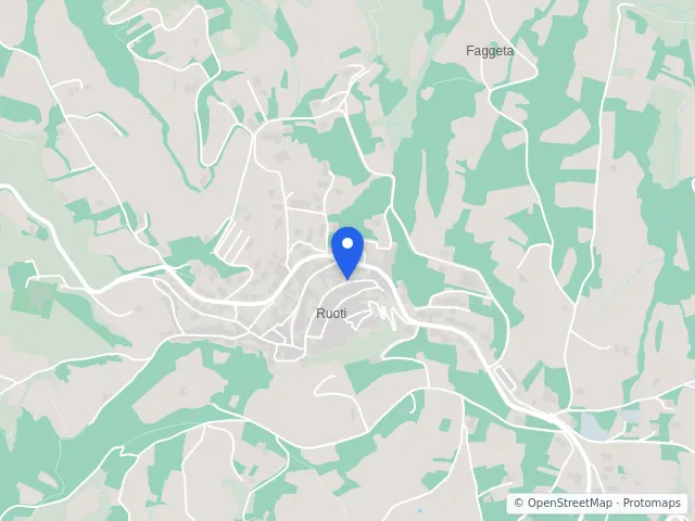 Mappa di Ruoti, Potenza