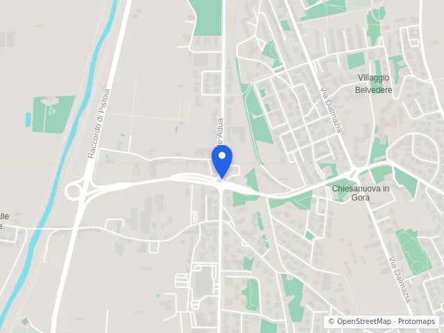Mappa di Pistoia