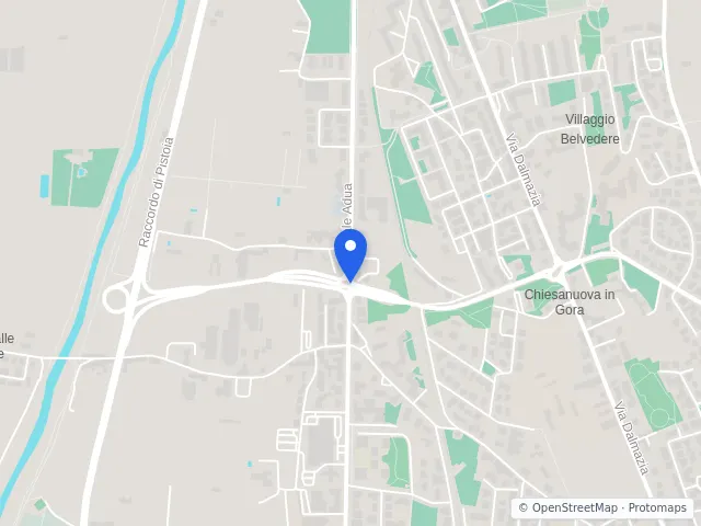 Mappa di Pistoia