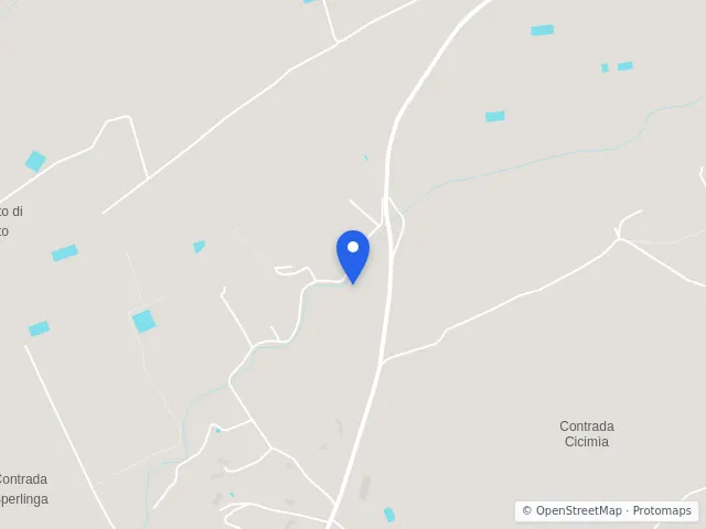 Mappa di Chiaramonte Gulfi, Ragusa