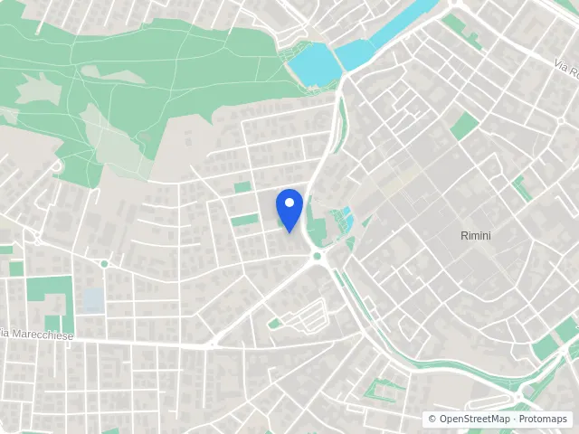 Mappa di Rimini