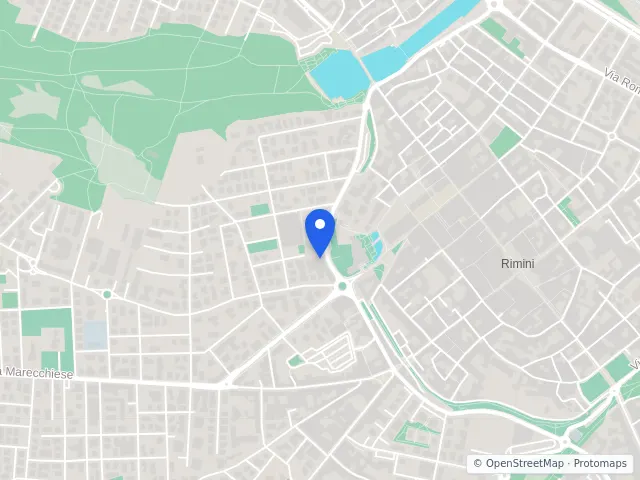Mappa di Rimini