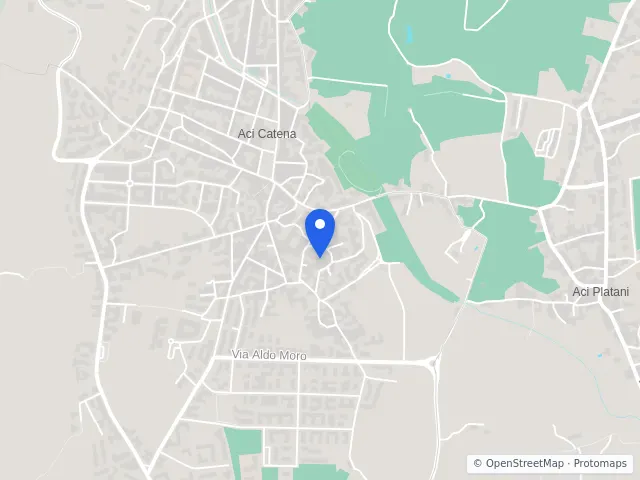 Mappa di Aci Catena, Catania
