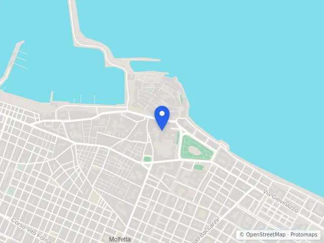 Mappa di Molfetta, Bari